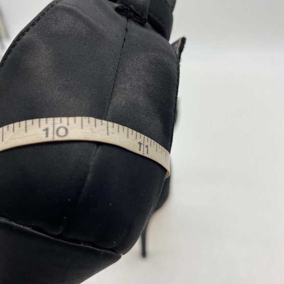 FSJ Open Toe Pumps D'Orsay High Heels Bow Sandals - Picture 9 of 10